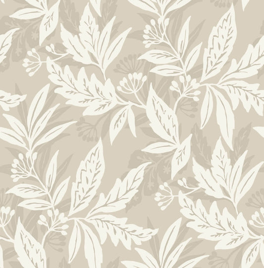 Drew & Jonathan Home Anita Wallpaper - Beige