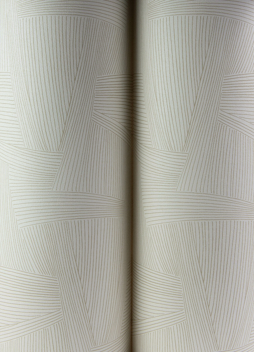 Drew & Jonathan Home Reid Wallpaper - Light Brown