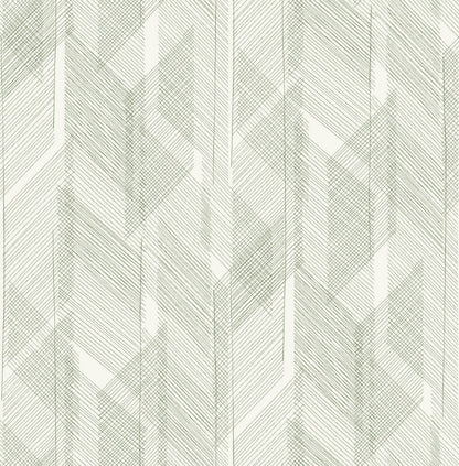 Drew & Jonathan Home Bryant Wallpaper - Evergreen