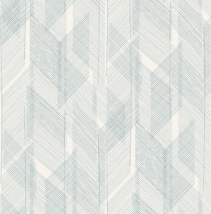 Drew & Jonathan Home Bryant Wallpaper - Blue