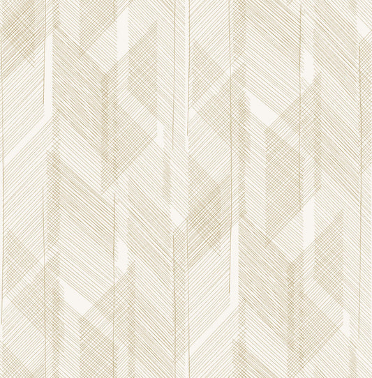 Drew & Jonathan Home Bryant Wallpaper - Gold