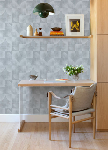 Drew & Jonathan Home Woodbine Wallpaper - Slate