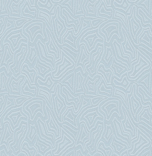 Drew & Jonathan Home Hollenback Wallpaper - Light Blue