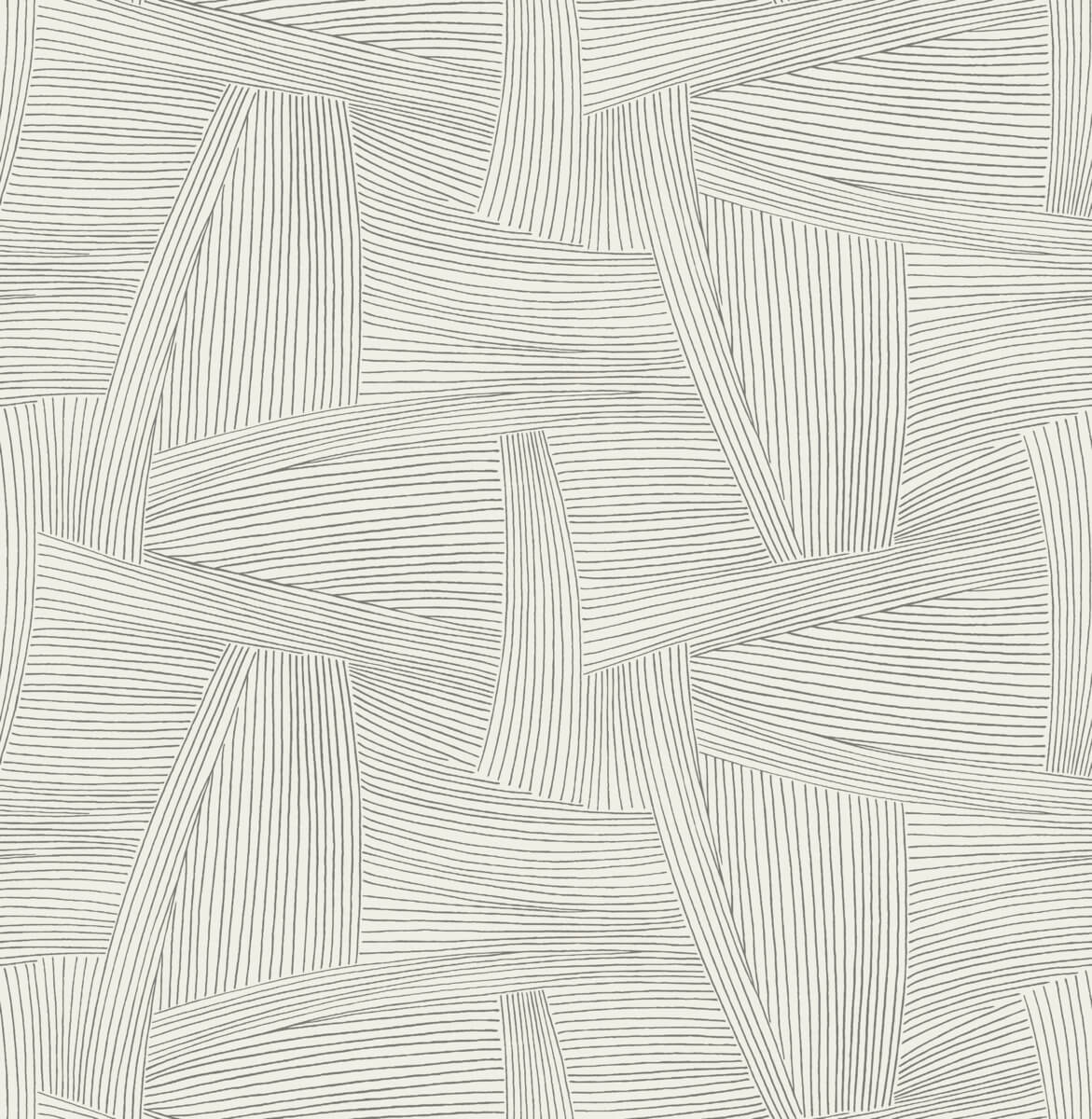 Drew & Jonathan Home Reid Wallpaper - Grey