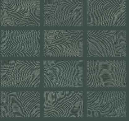 Drew & Jonathan Home Bronson Wallpaper - Evergreen