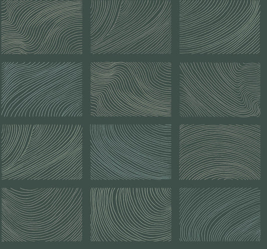 Drew & Jonathan Home Bronson Wallpaper - Evergreen