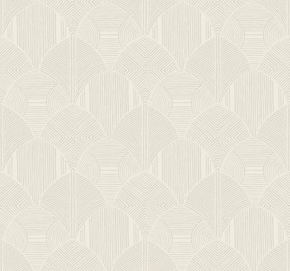 Drew & Jonathan Home Meyberg Wallpaper - Ivory