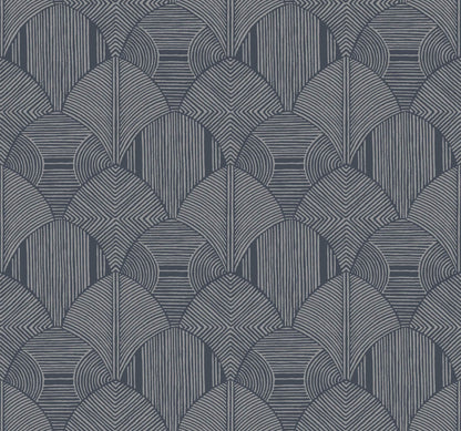 Drew & Jonathan Home Meyberg Wallpaper - Blue