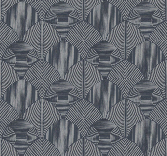 Drew & Jonathan Home Meyberg Wallpaper - Blue