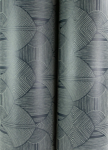 Drew & Jonathan Home Meyberg Wallpaper - Blue