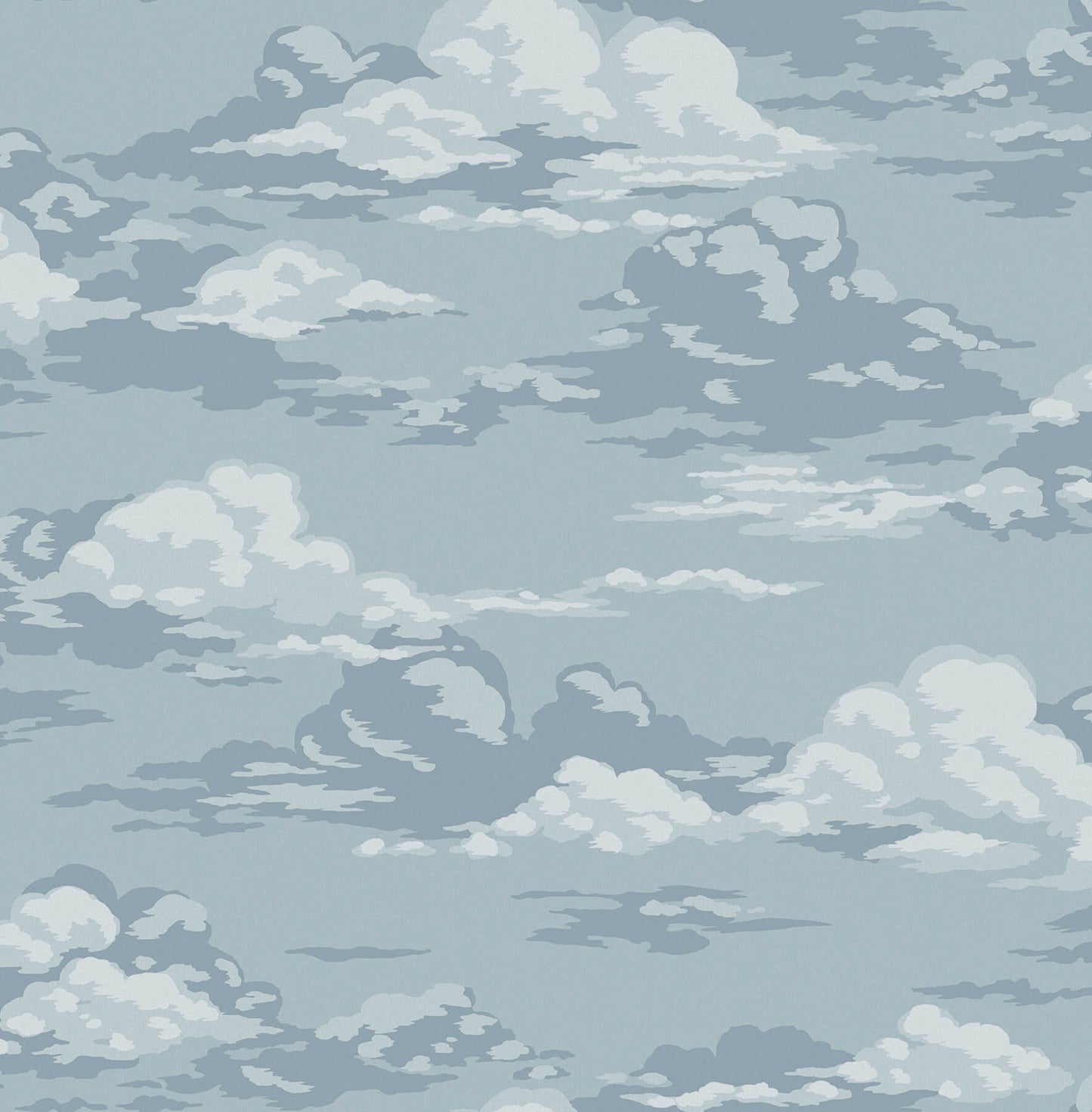 Westbury Forest Cumulus Clouds Wallpaper - Blue