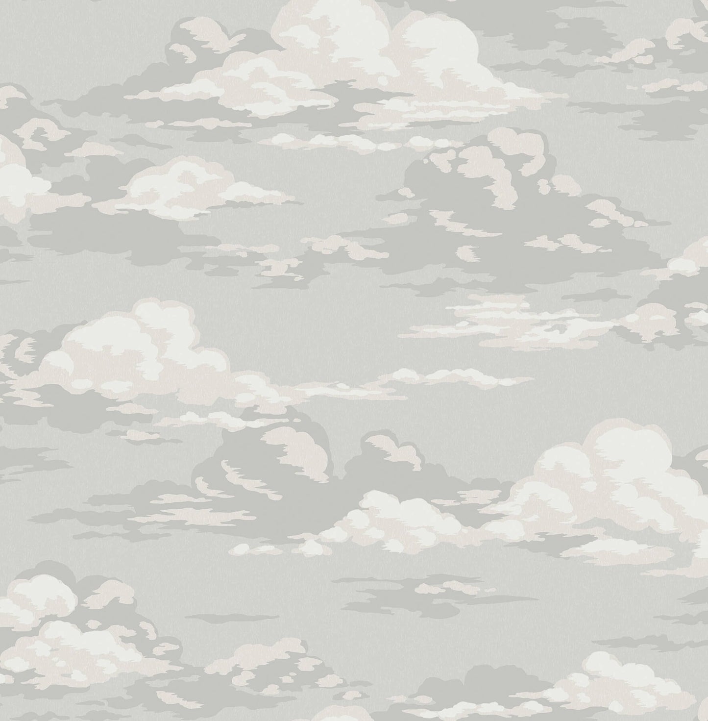 Westbury Forest Cumulus Clouds Wallpaper - Grey