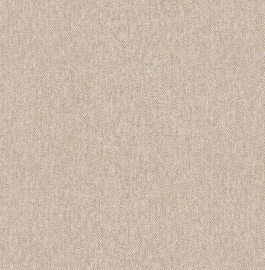 Westbury Forest Herringbone Tweed Wallpaper - Neutral