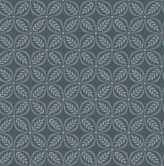 Westbury Forest Morgrove Trellis Wallpaper - Blue