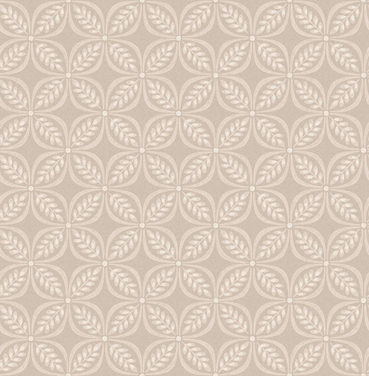 Westbury Forest Morgrove Trellis Wallpaper - Beige