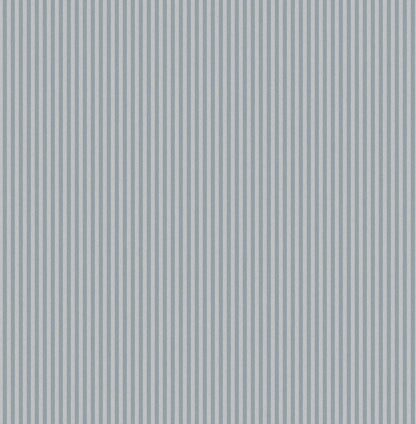 Westbury Forest Ticking Stripe Wallpaper - Blue