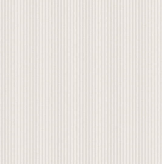 Westbury Forest Ticking Stripe Wallpaper - Light Grey