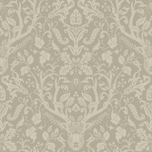Chesapeake Oak & Moss Kiwassa Wallpaper - Sage