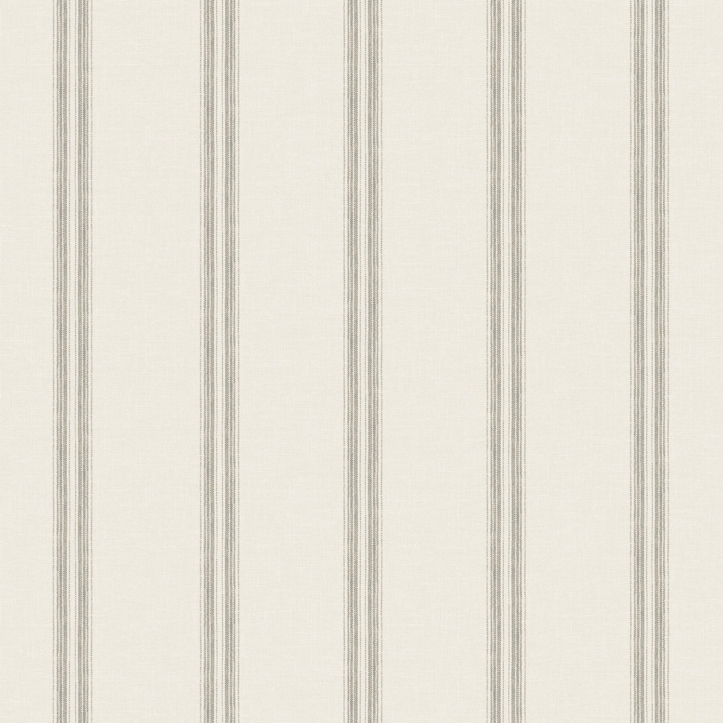 Chesapeake Oak & Moss Johnny Stripes Wallpaper - Charcoal