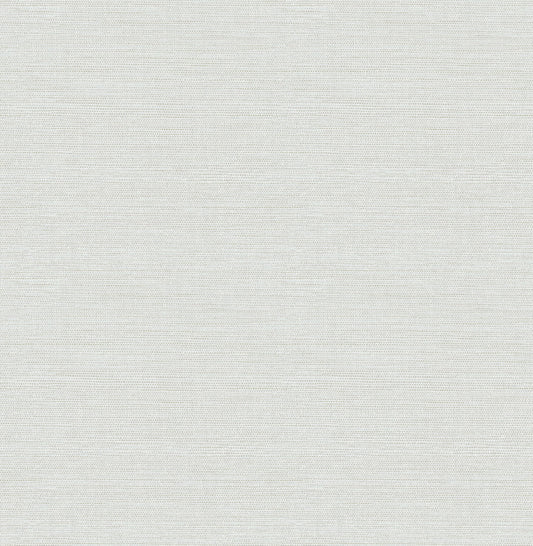 Chesapeake Oak & Moss Agave Faux Grasscloth Wallpaper - Light Blue