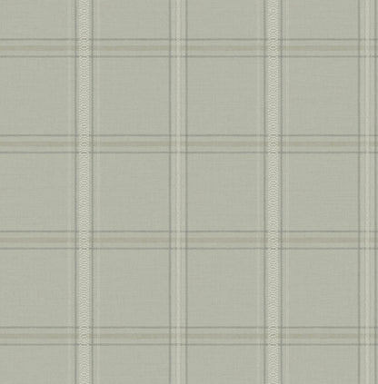 Chesapeake Oak & Moss Auberge Wallpaper - Sage