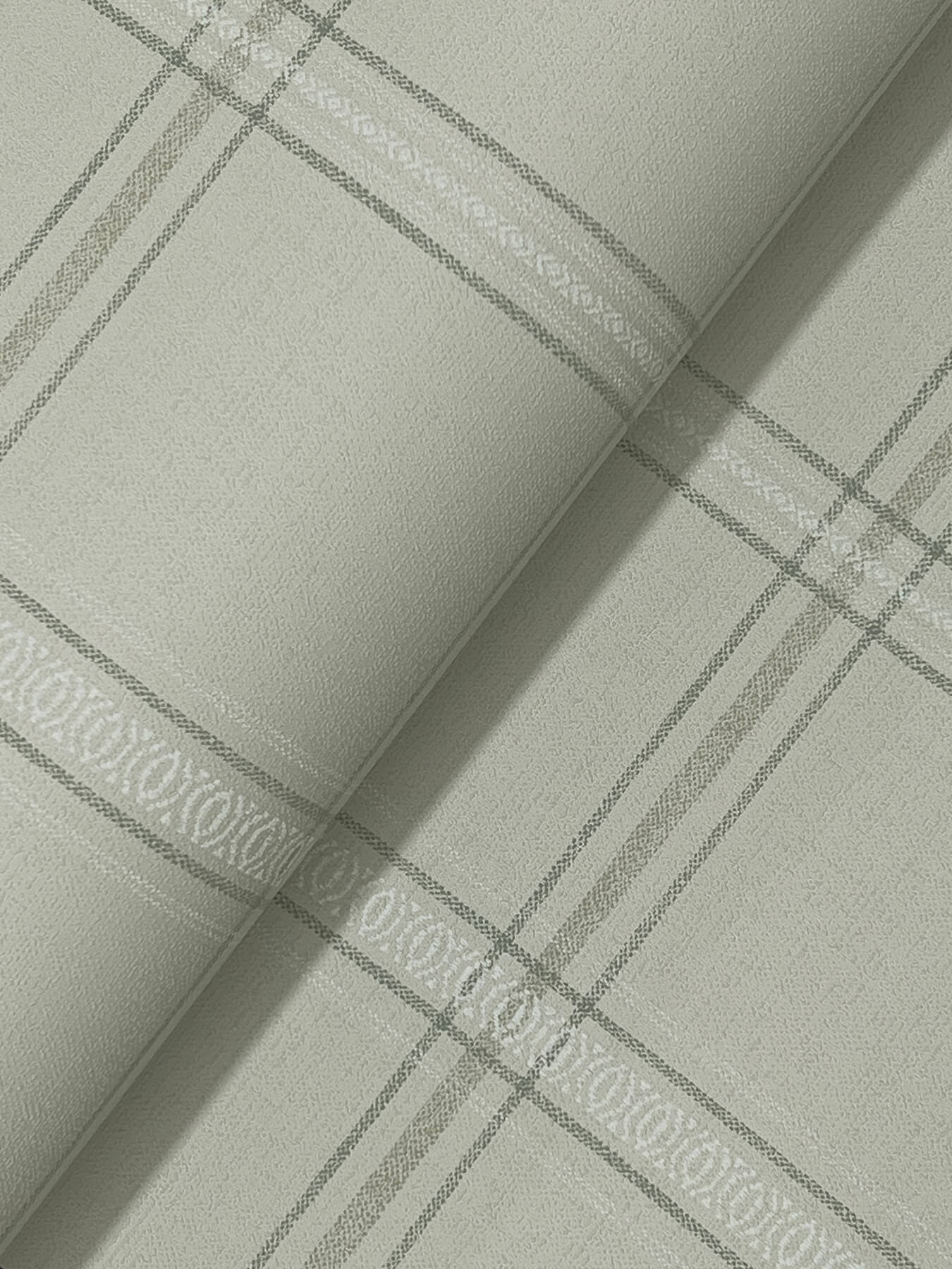 Chesapeake Oak & Moss Auberge Wallpaper - Sage