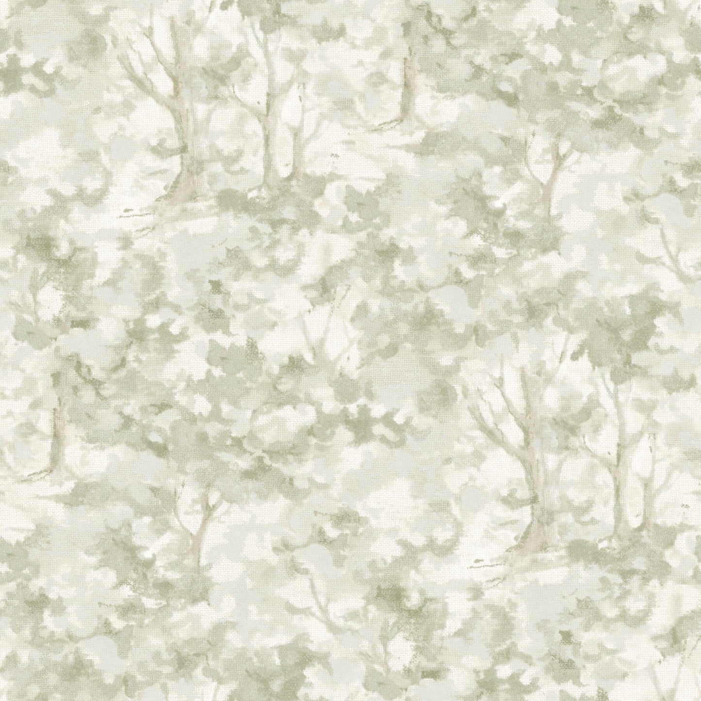 Chesapeake Oak & Moss Thicket Wallpaper - Sage