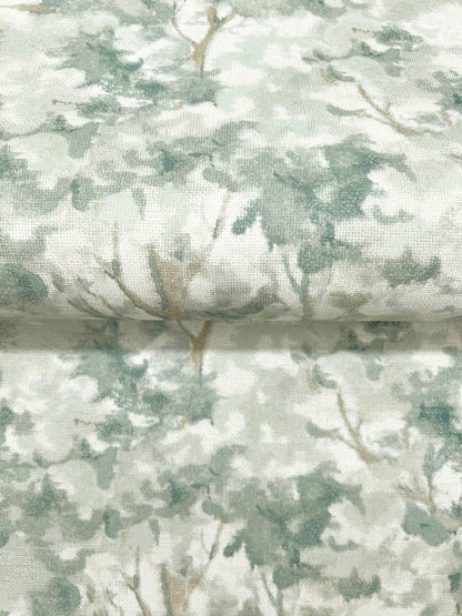 Chesapeake Oak & Moss Thicket Wallpaper - Teal