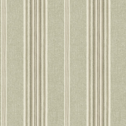 Chesapeake Oak & Moss Calvados Stripe Wallpaper - Moss