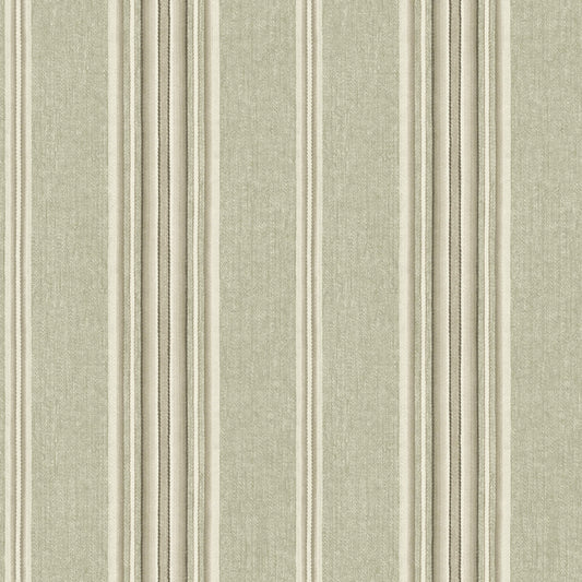 Chesapeake Oak & Moss Calvados Stripe Wallpaper - Moss