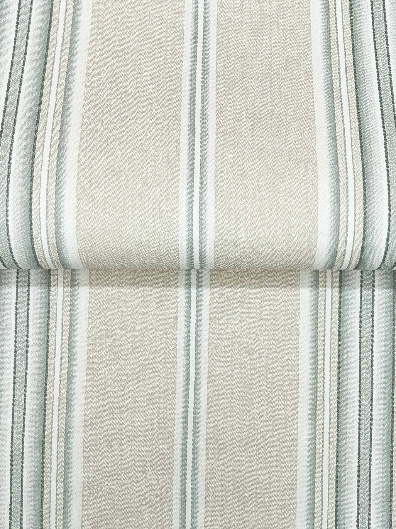Chesapeake Oak & Moss Calvados Stripe Wallpaper - Turquoise
