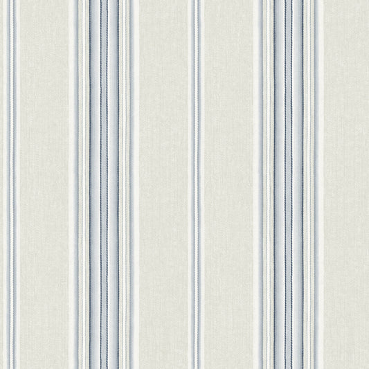 Chesapeake Oak & Moss Calvados Stripe Wallpaper - Blue