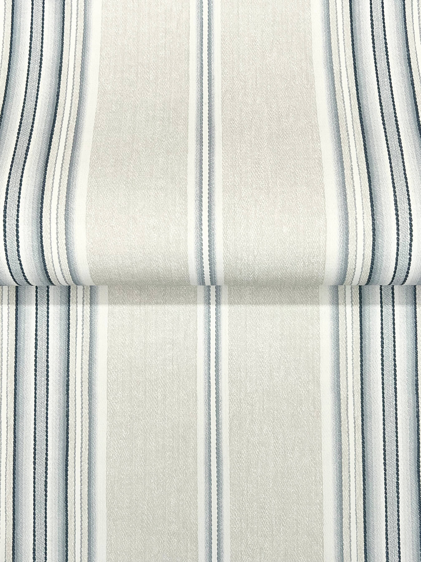 Chesapeake Oak & Moss Calvados Stripe Wallpaper - Blue