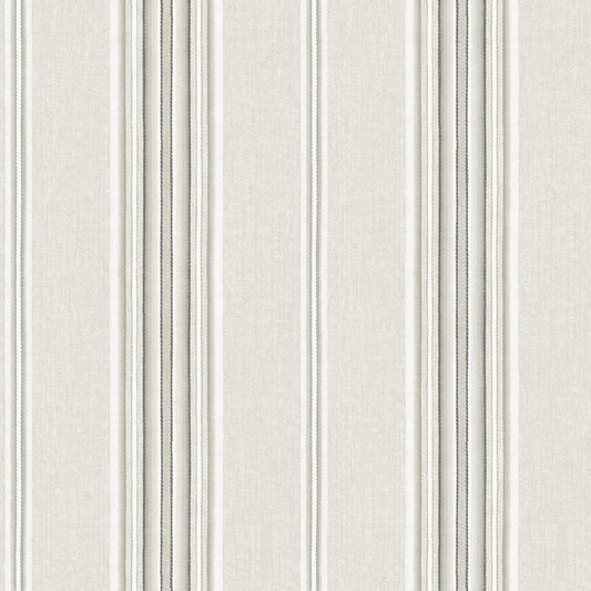 Chesapeake Oak & Moss Calvados Stripe Wallpaper - Gray
