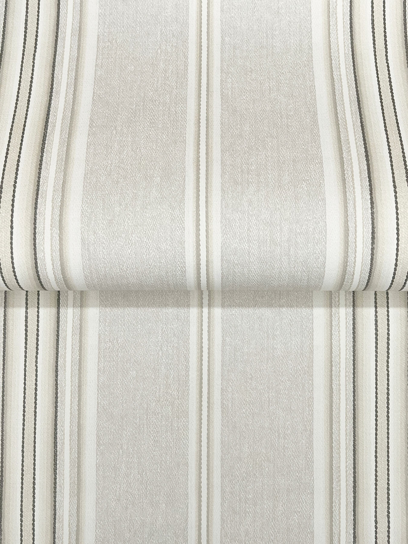 Chesapeake Oak & Moss Calvados Stripe Wallpaper - Gray