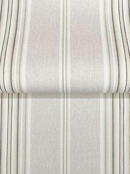Chesapeake Oak & Moss Calvados Stripe Wallpaper - Gray