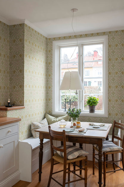 A-Street Prints Hidden Treasures Oxford Union Wallpaper - Yellow