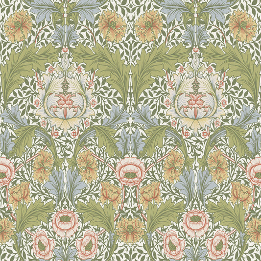A-Street Prints Hidden Treasures Myrtle Wallpaper - Green