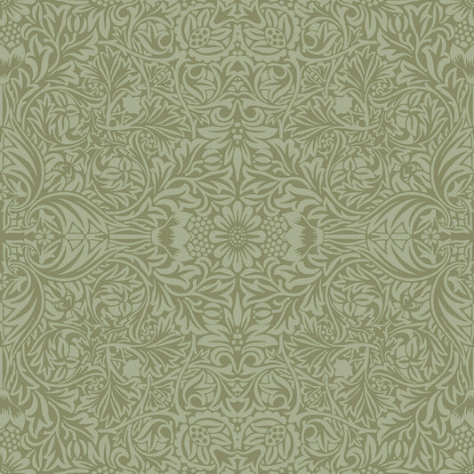 A-Street Prints Hidden Treasures Ceiling Wallpaper - Green