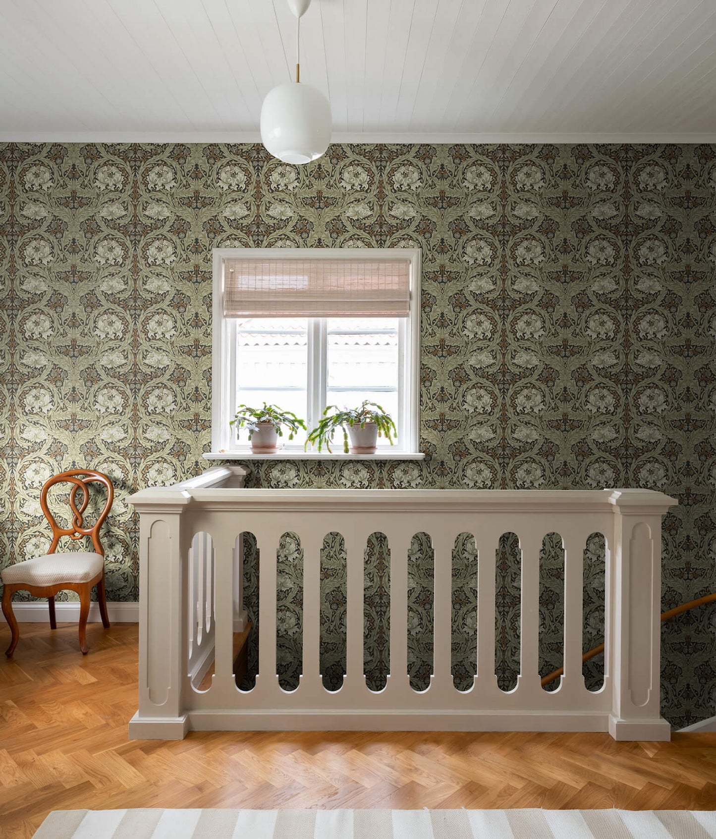 A-Street Prints Hidden Treasures African Marigold Wallpaper - Black