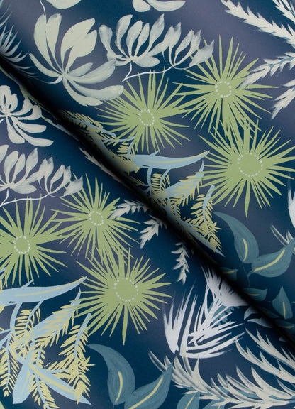 A-Street Prints Sea Salt Everglades Wallpaper - Teal