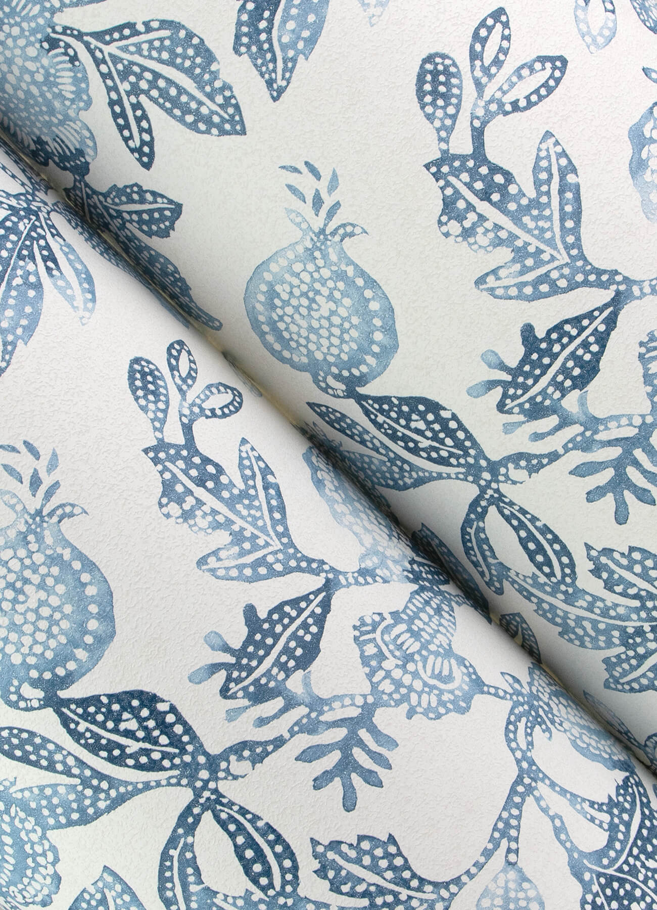 A-Street Prints Sea Salt Beach Rose Wallpaper - Blue
