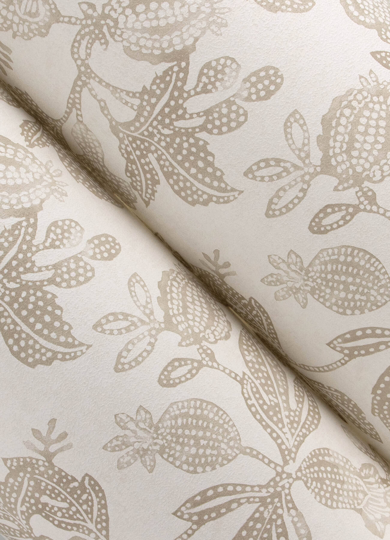 A-Street Prints Sea Salt Beach Rose Wallpaper - Neutral