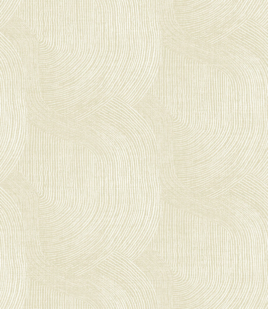 A-Street Prints Sea Salt Folly Wallpaper - Champagne