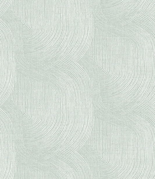 A-Street Prints Sea Salt Folly Wallpaper - Seafoam
