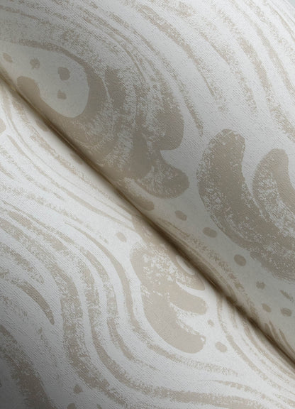 A-Street Prints Sea Salt Swell Wallpaper - Beige