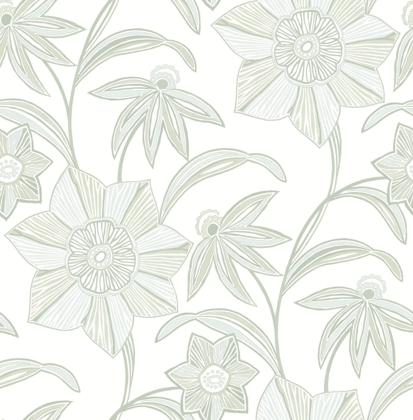 A-Street Prints Sea Salt Collection Wallpaper - SAMPLE