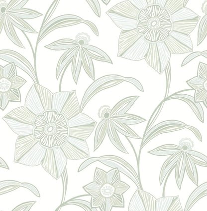 A-Street Prints Sea Salt Collection Wallpaper - SAMPLE