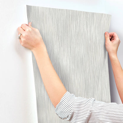 A-Street Prints Sea Salt Largo Wallpaper - Grey