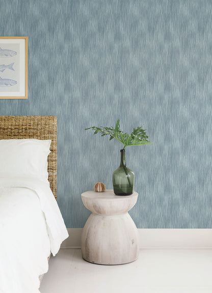 A-Street Prints Sea Salt Largo Wallpaper - Sky Blue